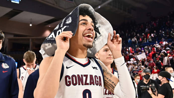 Gonzaga guard Julian Strawther